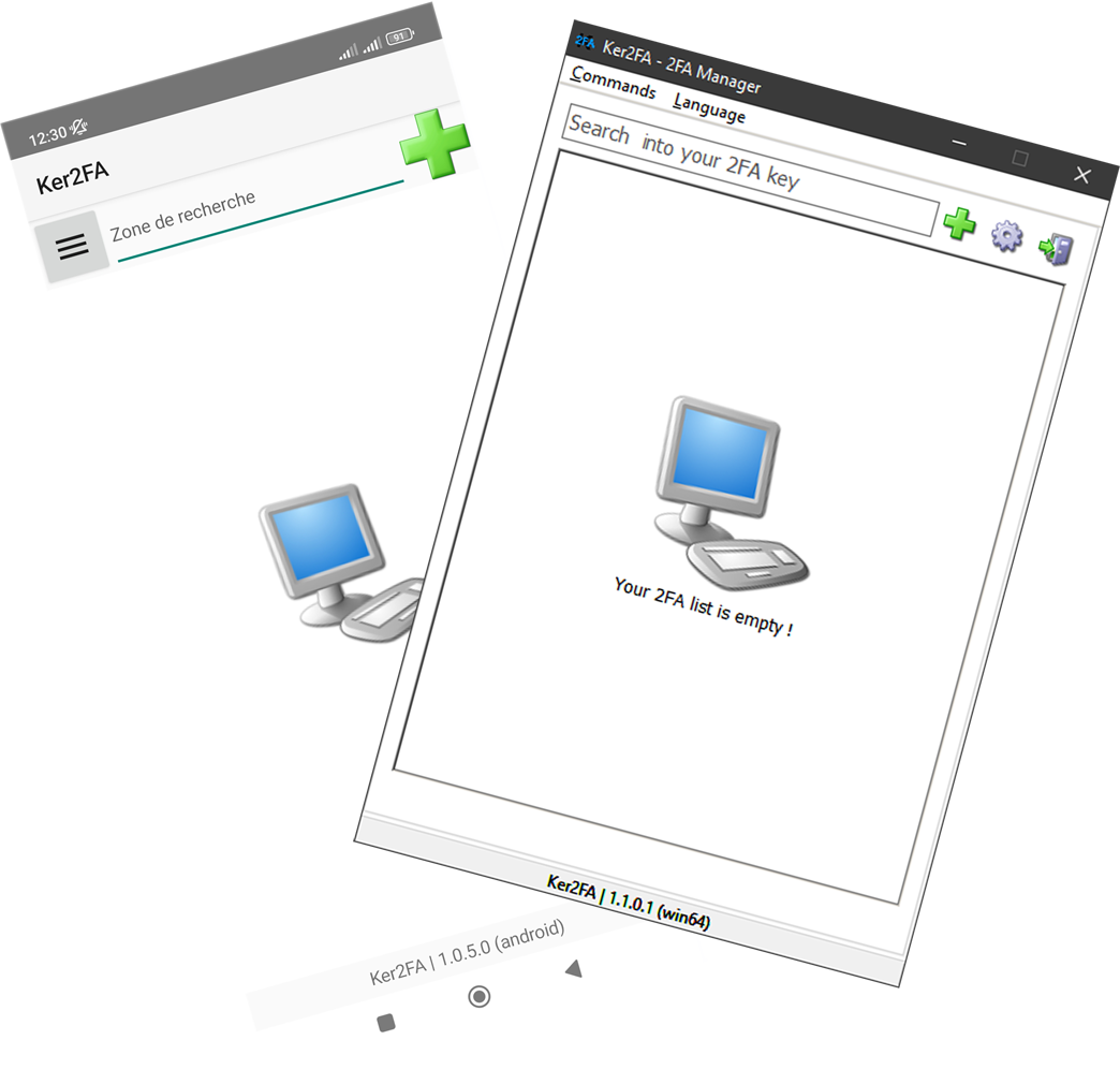 Capture d'écran Ker2FA